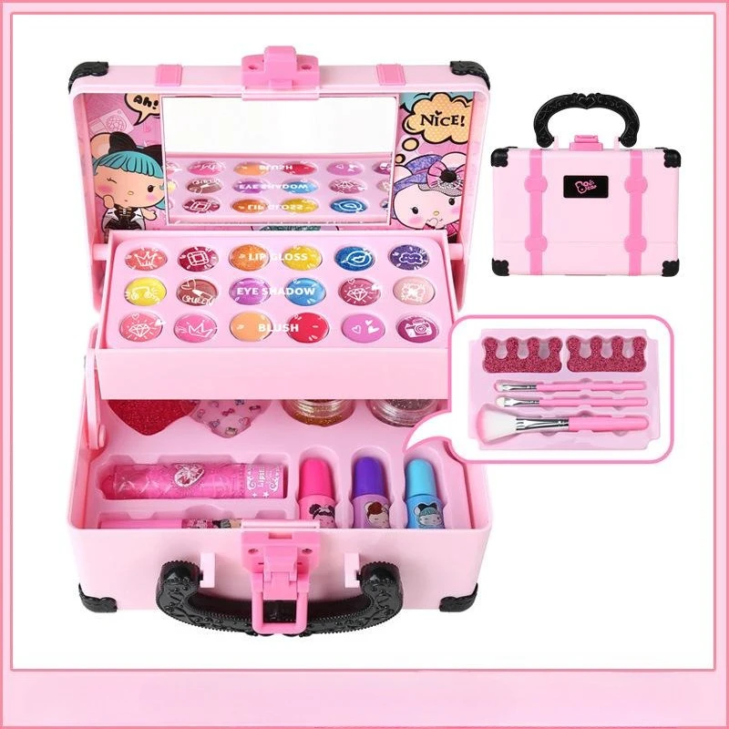 Multi-Syle Children Girl Princess Cosmetics Box Makeup Toys Set Lipstick Eyeshadow Safe Kids Non Toxic Birthday Present Toy
Multi-Syle Children Girl Princess Cosmetics Box Makeup Toys Set Lipstick Eyeshadow Safe Kids Non Toxic Birthday Present Toy
