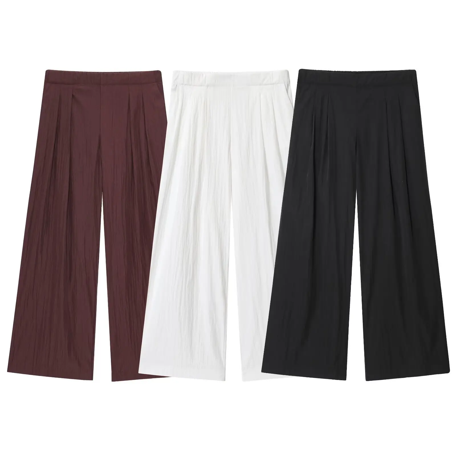 Withered Stylish Temperament, High Waisted Pleated Loose Wide Leg Pants, Long Pants For Women Clothes Women's Pants And Trousers
Withered Stylish Temperament, High Waisted Pleated Loose Wide Leg Pants, Long Pants For Women Clothes Women's Pants And Trousers
