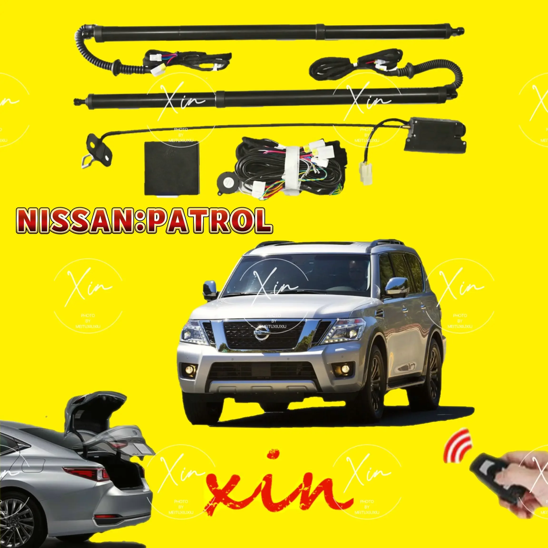 Для NISSAN патруль Y62 контроль багажника Электрический автомобильный подъемник автоматическое открытие Дрифт приводной комплект ножной датчик
Для NISSAN патруль Y62 контроль багажника Электрический автомобильный подъемник автоматическое открытие Дрифт приводной комплект ножной датчик