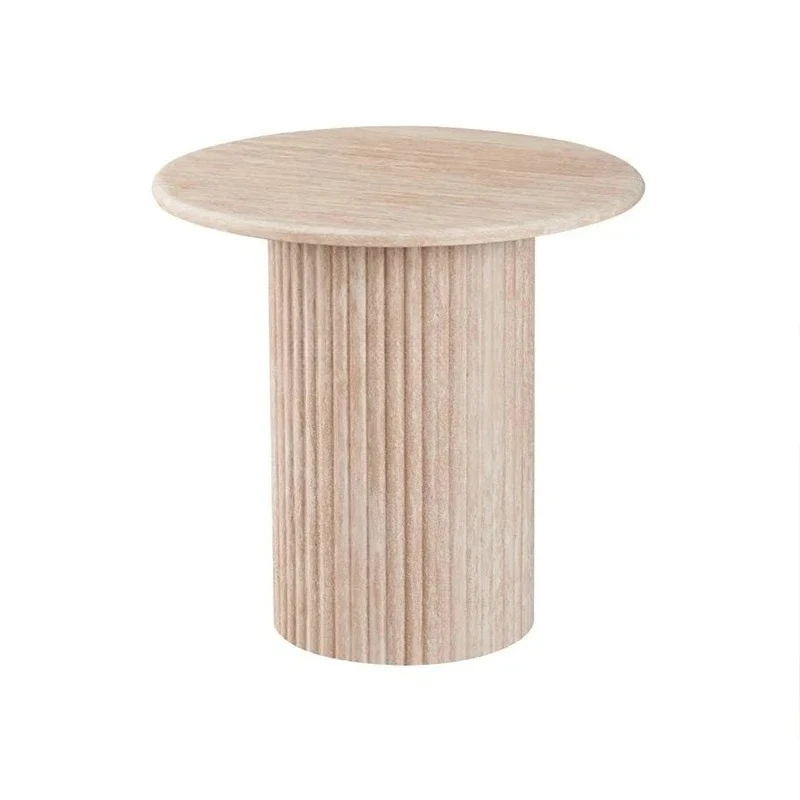 Imported beige travertine edge small apartment living room sofa creative coffee table, wabi sandy wind2005
Imported beige travertine edge small apartment living room sofa creative coffee table, wabi sandy wind2005