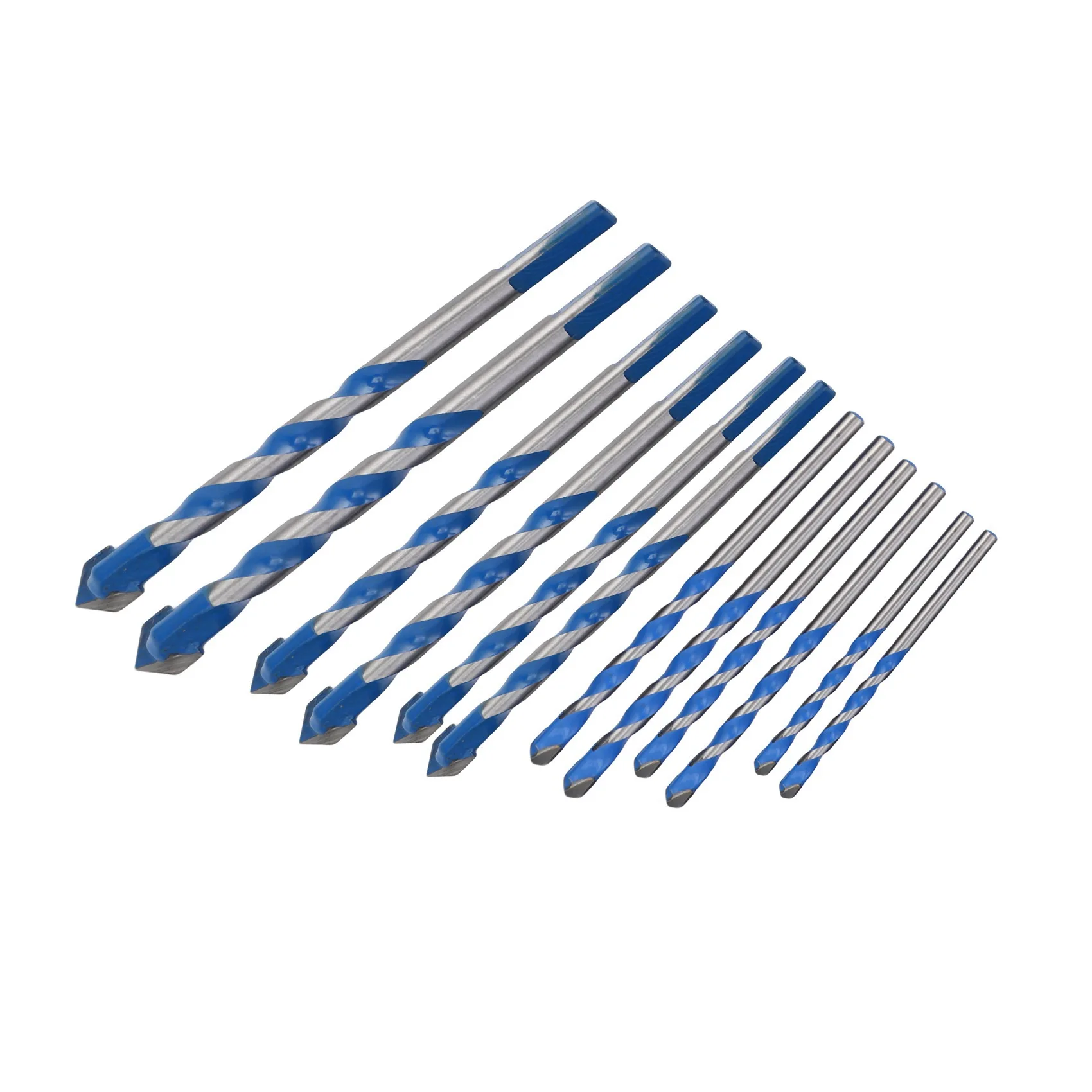 A53Q-24 Pcs Masonry Drill Bits Set 3Mm To 12Mm Carbide Twist Tips For WALL, BRICK, CEMENT, CONCRETE, GLASS, WOOD)
A53Q-24 Pcs Masonry Drill Bits Set 3Mm To 12Mm Carbide Twist Tips For WALL, BRICK, CEMENT, CONCRETE, GLASS, WOOD)