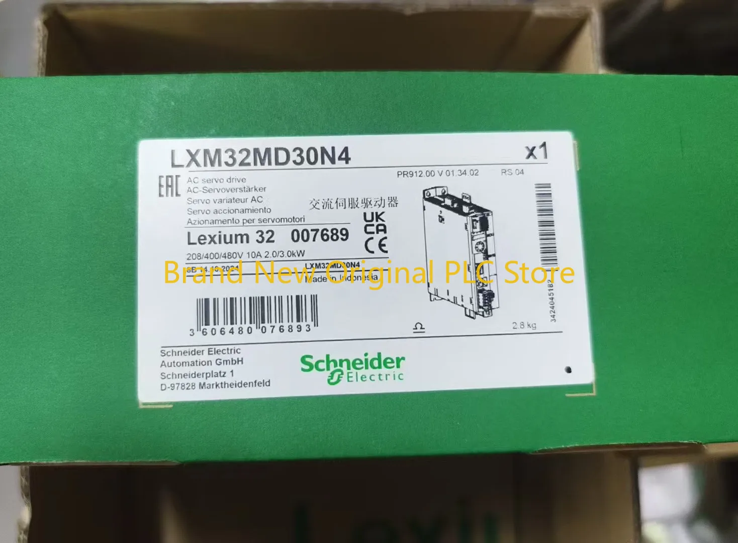 LXM32MD30N4 servo drive agent original
LXM32MD30N4 servo drive agent original