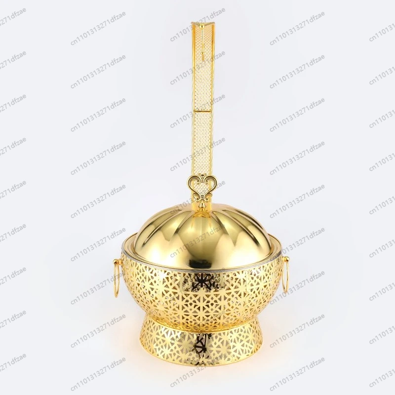 Stainless steel pumpkin hanging stove hotel restaurant suitable for light luxury meal stove novel wrought iron lace alcohol pot
Stainless steel pumpkin hanging stove hotel restaurant suitable for light luxury meal stove novel wrought iron lace alcohol pot