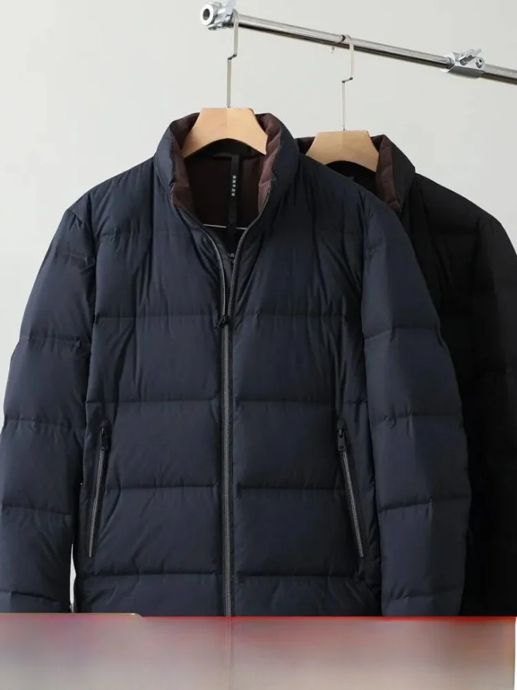 Highly Fluffy Duck down Jacket Men's Thickened Stand Collar Comfortable Outdoor Autumn Winter Bread Style down Jacket
Highly Fluffy Duck down Jacket Men's Thickened Stand Collar Comfortable Outdoor Autumn Winter Bread Style down Jacket