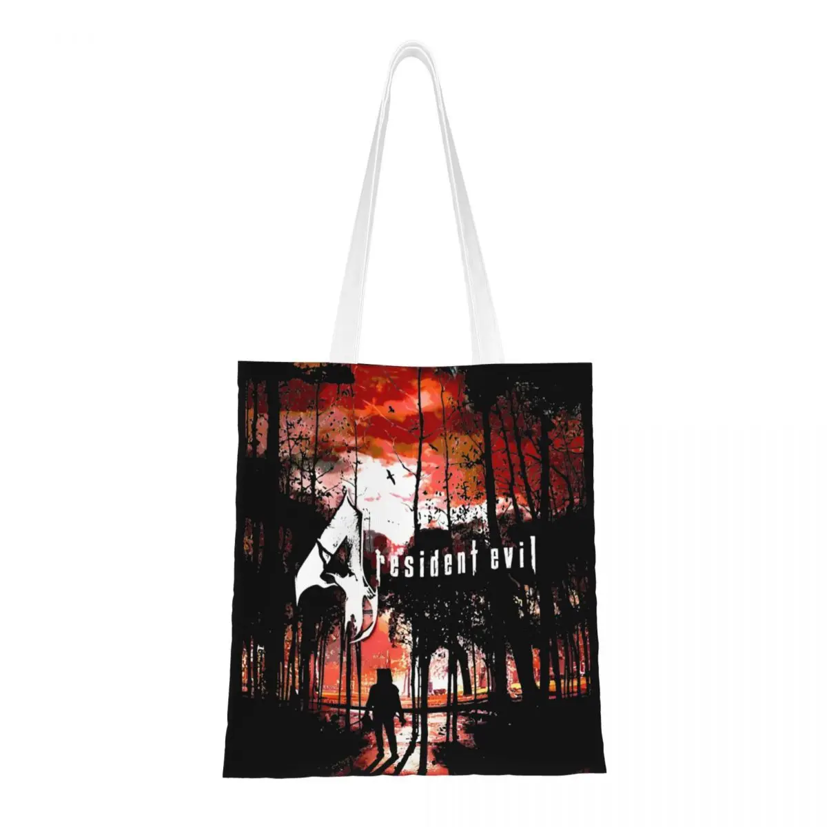 Residented Evil 4 Canvas Tote Bag Reusable Large Capacity Shopping Bag for Women School Bags
Residented Evil 4 Canvas Tote Bag Reusable Large Capacity Shopping Bag for Women School Bags