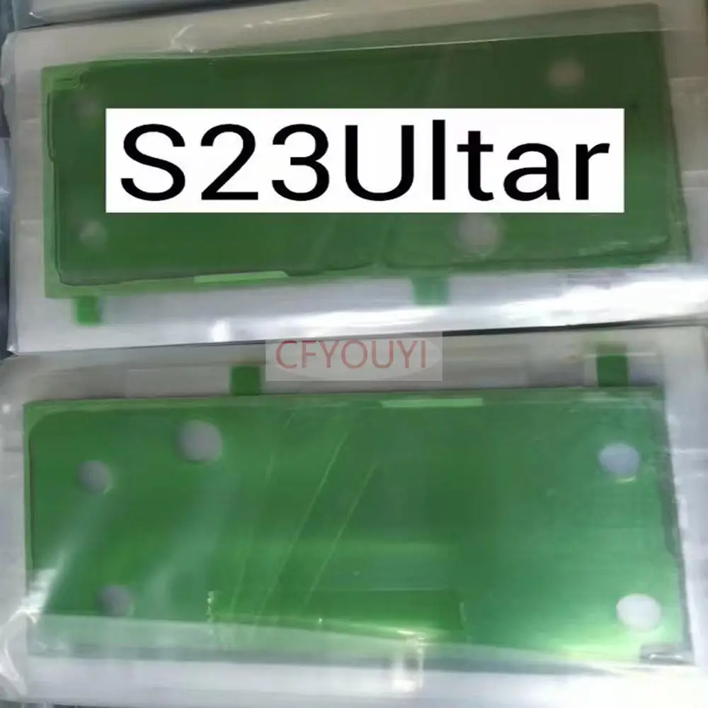 100Pcs/lot Back Battery Adhesive For Samsung Galaxy S23 Ultra S918 Back Cover Sticker Front Waterproof Adhesive Sticker Part
100Pcs/lot Back Battery Adhesive For Samsung Galaxy S23 Ultra S918 Back Cover Sticker Front Waterproof Adhesive Sticker Part