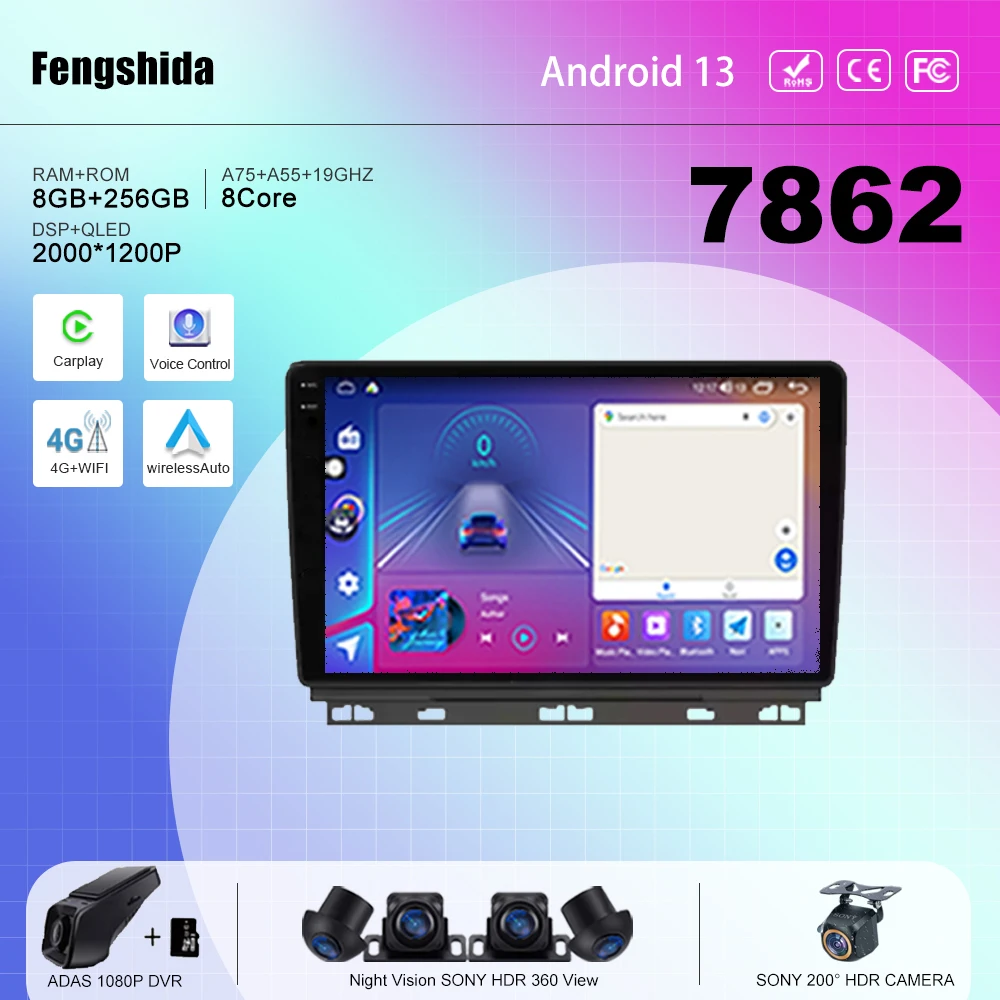 7862 CPU Android For Renault Clio 5 2019 2020 2021 Auto Radio multimedia player navigation GPS No 2din DVD 5G
7862 CPU Android For Renault Clio 5 2019 2020 2021 Auto Radio multimedia player navigation GPS No 2din DVD 5G
