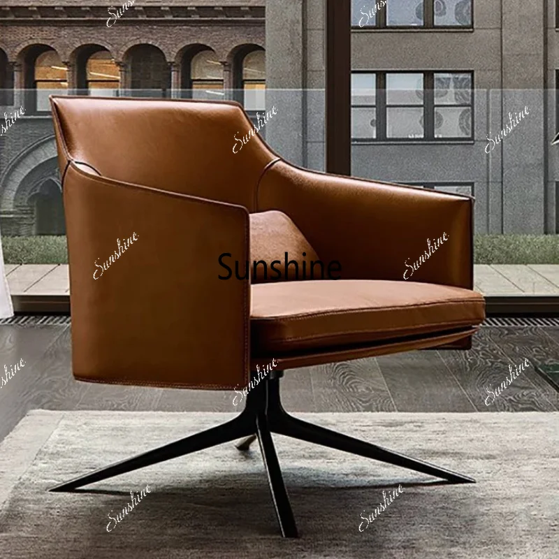 Modern simple swivel chair Nordic single sofa chair Hotel clubhouse leisure chair
Modern simple swivel chair Nordic single sofa chair Hotel clubhouse leisure chair