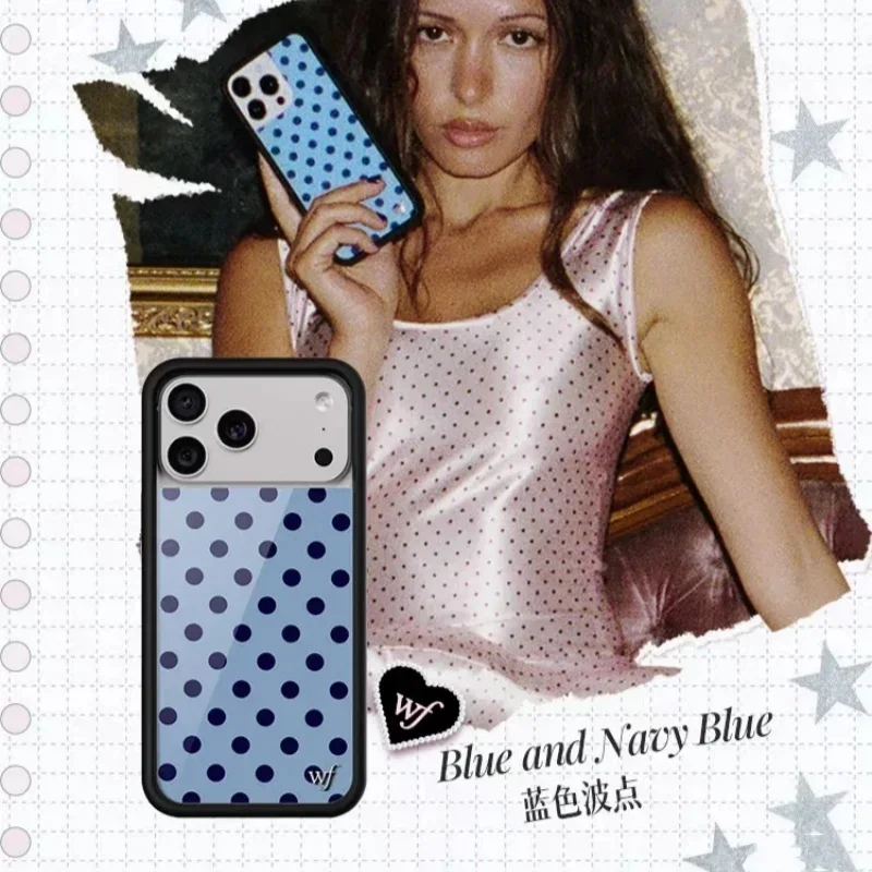 New Wildflower INS Polka Dots Phone Case for iPhone 17 15 14 13 12 16 Pro Max Plus Air 17proMax 17Pro Wave point WF Cover
New Wildflower INS Polka Dots Phone Case for iPhone 17 15 14 13 12 16 Pro Max Plus Air 17proMax 17Pro Wave point WF Cover