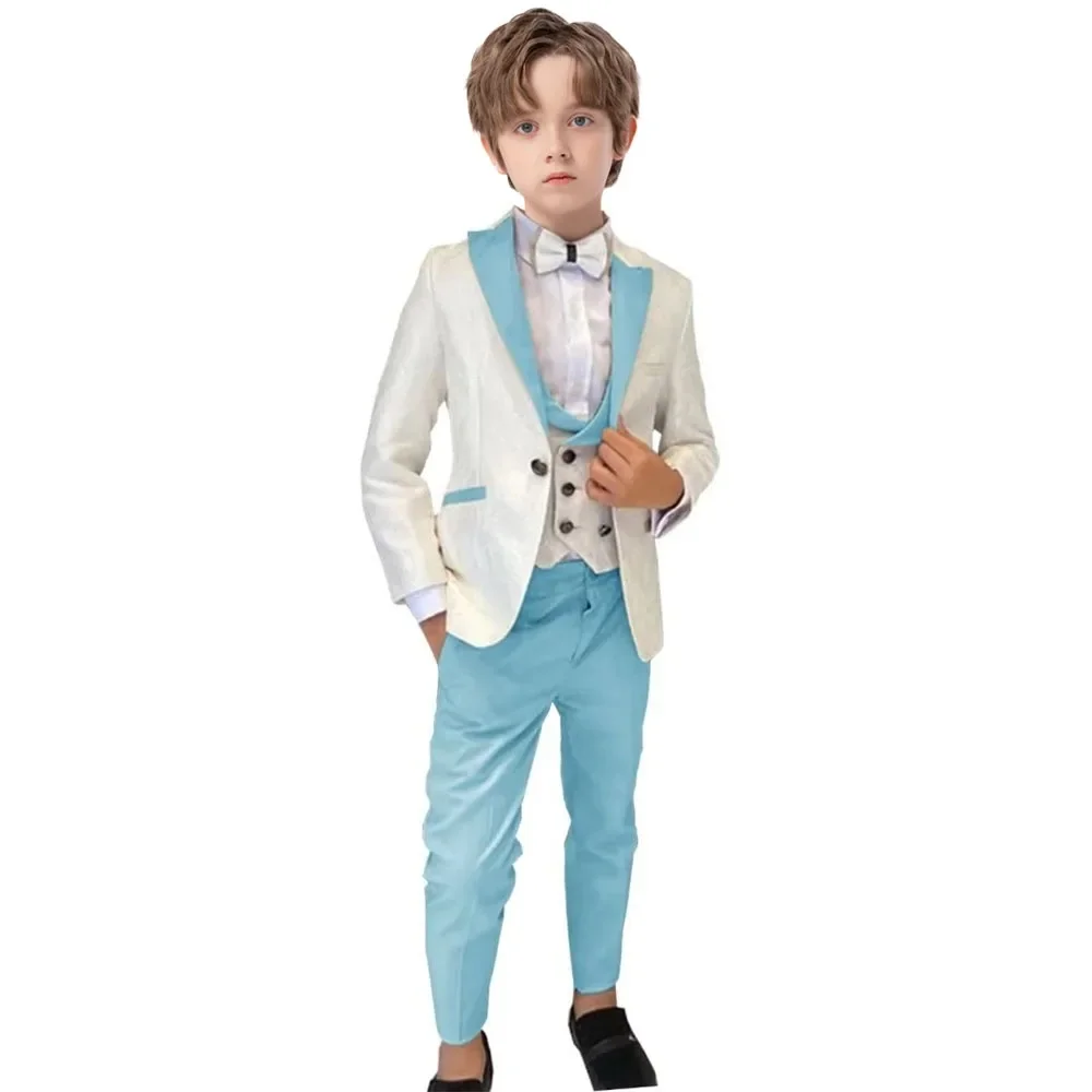 New Children's Day Performance School Uniform Costume 3 Pieces 2025 Boys Wedding Dress Suit Formal Kids Prom Party Tuxedo
New Children's Day Performance School Uniform Costume 3 Pieces 2025 Boys Wedding Dress Suit Formal Kids Prom Party Tuxedo