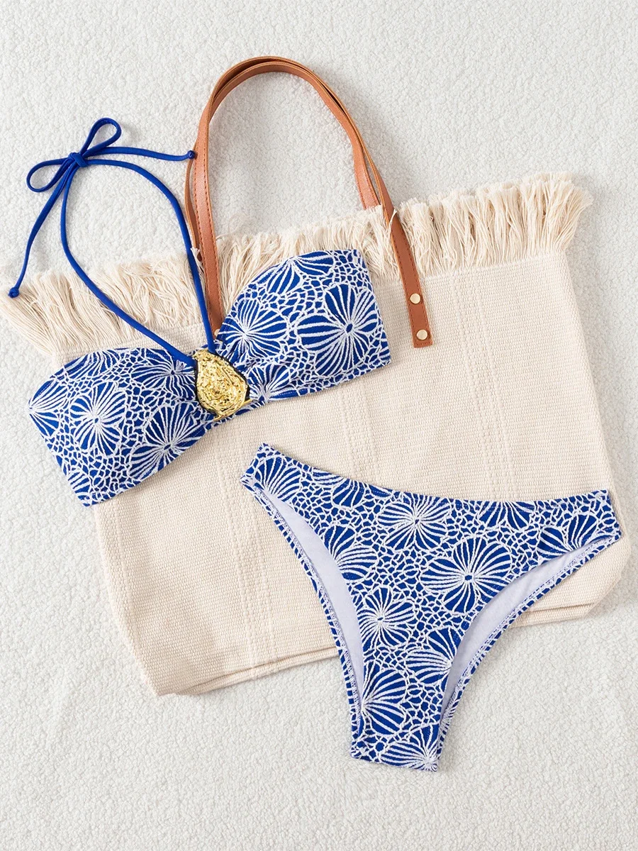 Micro Bikinis Halter Women Swimsuits 2025 Sexy Swimwear Brazilian Bikini Set Print Swimsuit Bandeau Beachwear Biquini
Micro Bikinis Halter Women Swimsuits 2025 Sexy Swimwear Brazilian Bikini Set Print Swimsuit Bandeau Beachwear Biquini