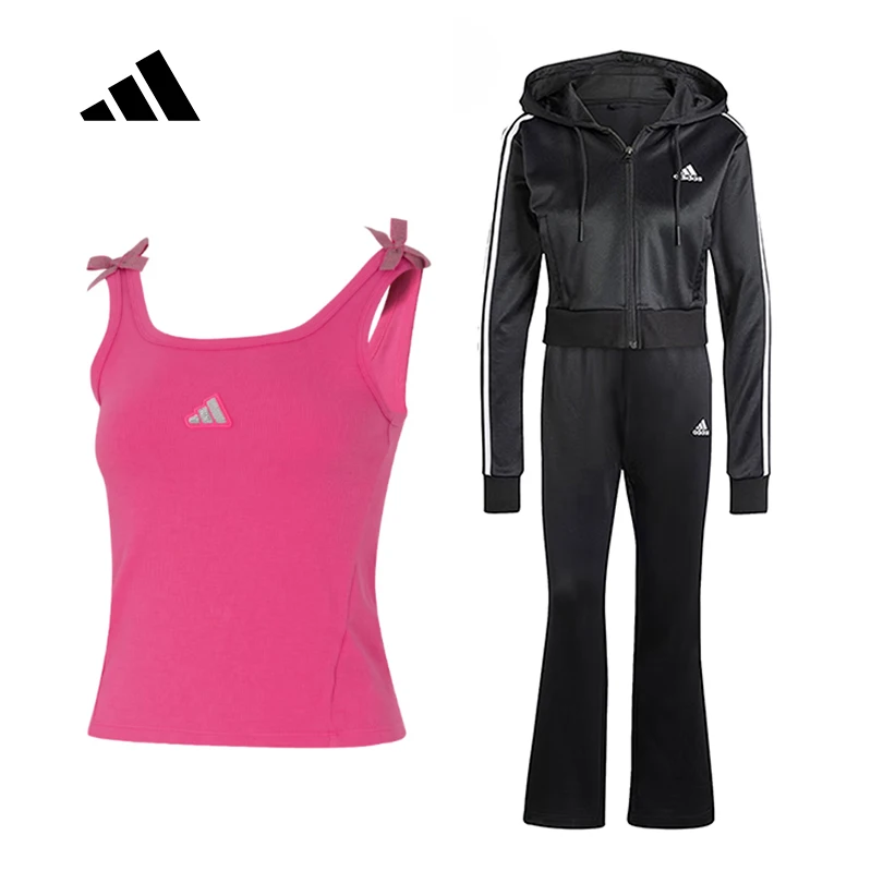 Adidas GLAM TRACK SUIT Women's Casual Long Sleeve Tracksuit + Slim Sleeveless Sports Vest IN1836 KS0044
Adidas GLAM TRACK SUIT Women's Casual Long Sleeve Tracksuit + Slim Sleeveless Sports Vest IN1836 KS0044