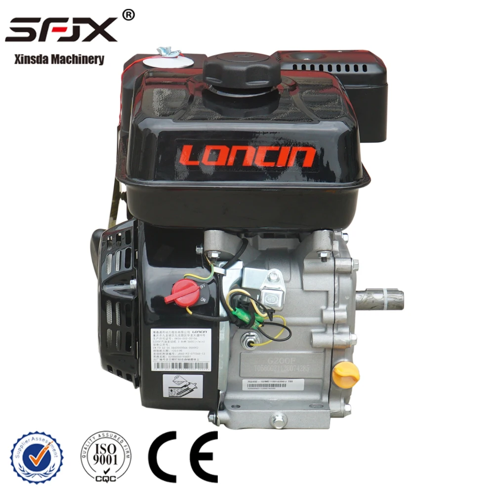 2025Longxin/Loncin G200F 6.5HP 200cc 1/2 Reducer Go Kart Air Cooled Gasoline Engine Manual
2025Longxin/Loncin G200F 6.5HP 200cc 1/2 Reducer Go Kart Air Cooled Gasoline Engine Manual
