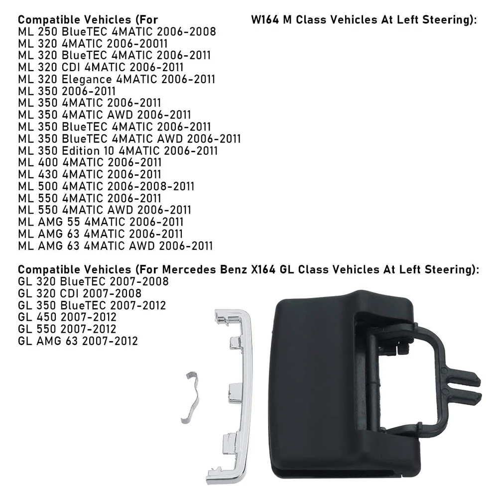 AEE5-2Pcs Air Vent Outlet Tab Clip Fresh Air Grille Clips For Mercedes-Benz W164 ML Class 2006-2011 X164 GL Class 2007-2012
AEE5-2Pcs Air Vent Outlet Tab Clip Fresh Air Grille Clips For Mercedes-Benz W164 ML Class 2006-2011 X164 GL Class 2007-2012