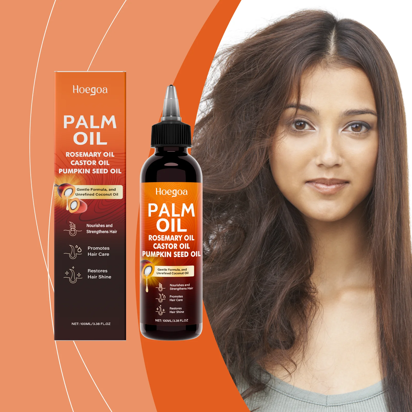 Nourishing Hair Oil - 100ml Vitamin E & Glycerin, Strengthens Hair, Reduces Hair Loss, Moisturizes Scalp, Lightweight Formula
Nourishing Hair Oil - 100ml Vitamin E & Glycerin, Strengthens Hair, Reduces Hair Loss, Moisturizes Scalp, Lightweight Formula