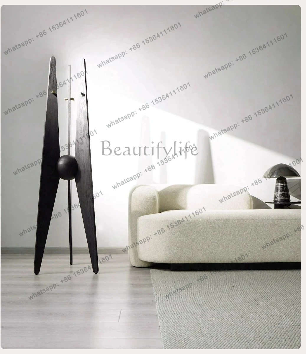 Hanger North American black walnut hanger designer all solid wood bedroom coat rack
Hanger North American black walnut hanger designer all solid wood bedroom coat rack