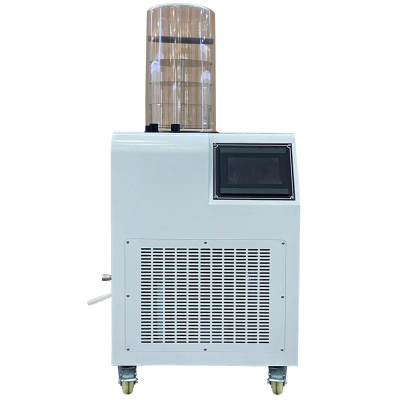 Vacuum freeze dryer Fruit and vegetable meat Seafood food Quick-freezing freeze dryer Laboratory household small freeze dryer
Vacuum freeze dryer Fruit and vegetable meat Seafood food Quick-freezing freeze dryer Laboratory household small freeze dryer