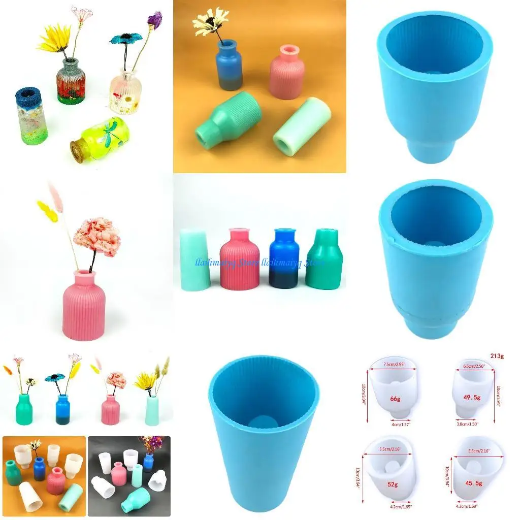 573B Vase Flowerpot Cube Casting Mold Table Decoration Handmade Gift Present Vase Resin Molds Silicone Molds DIY Ornament
573B Vase Flowerpot Cube Casting Mold Table Decoration Handmade Gift Present Vase Resin Molds Silicone Molds DIY Ornament