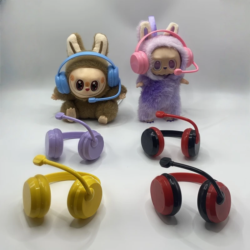 Labubu Fashion Headphones for 17cm V1 V2 V3 Labubu Mini Colored Headset Plush Dolls Replacement Accessories Toys Birthday Gift
Labubu Fashion Headphones for 17cm V1 V2 V3 Labubu Mini Colored Headset Plush Dolls Replacement Accessories Toys Birthday Gift