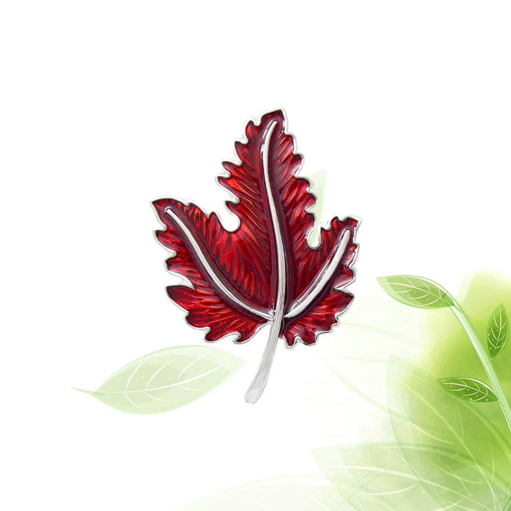 Colorful Flower Lapel Pin Delicate Alloy Enamel Brooches Maple Leaf Brooches for Personal Party(Red)
Colorful Flower Lapel Pin Delicate Alloy Enamel Brooches Maple Leaf Brooches for Personal Party(Red)