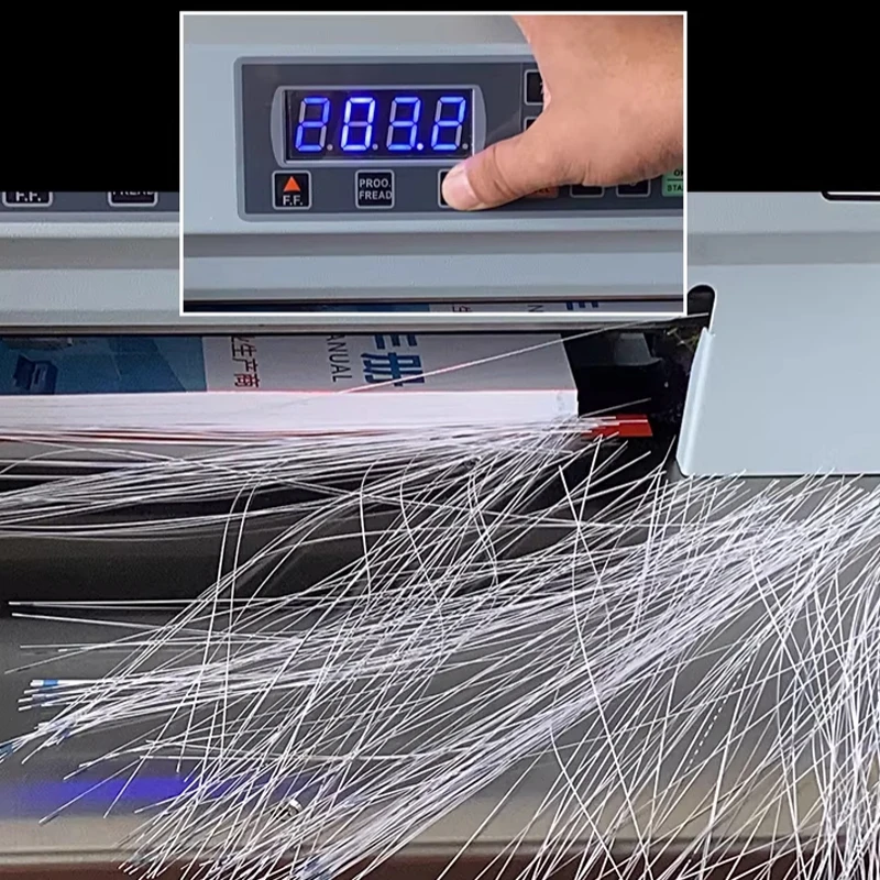 Upgrade Desktop Electric CNC Paper Cutter Business Card Bid Document Paper Brochure Cutting 400pages Book Cutting Customized
Upgrade Desktop Electric CNC Paper Cutter Business Card Bid Document Paper Brochure Cutting 400pages Book Cutting Customized