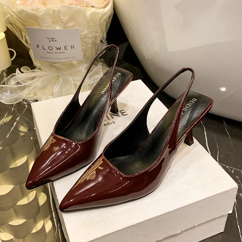 New in 2026 Pumps Footwear Elegant Women Heeled Shoes Fashion Buckle Strap Female Pointed Toe Slingbacks Ladies High Heels Shoes
New in 2026 Pumps Footwear Elegant Women Heeled Shoes Fashion Buckle Strap Female Pointed Toe Slingbacks Ladies High Heels Shoes