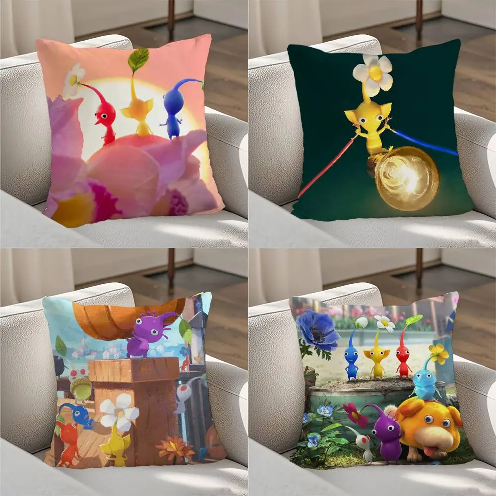 Cartoon P-Pikmins Pillow Case Luxury Double-sided For Car Pillows 45x45 Cushions Cover Home And Decoration Sofa Pillowcase 50x50
Cartoon P-Pikmins Pillow Case Luxury Double-sided For Car Pillows 45x45 Cushions Cover Home And Decoration Sofa Pillowcase 50x50