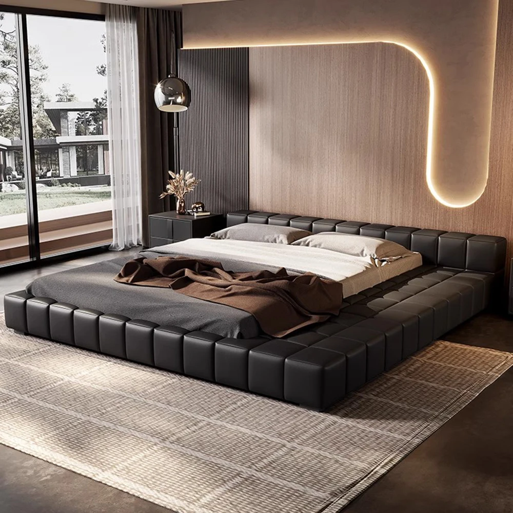 Black Japanese Bed Modern Unique Luxury Double Bed Bedroom Sleeping Recamaras Matrimoniales Completas Muebles Home Furniture
Black Japanese Bed Modern Unique Luxury Double Bed Bedroom Sleeping Recamaras Matrimoniales Completas Muebles Home Furniture