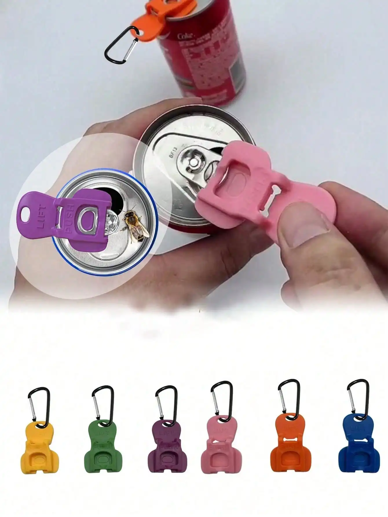 1PCS Random Color Plastic Soda Can Opener With Dust-Proof Sealing Function, A Simple And Compact Bottle Opener With Dust-Proof Sealing Function. It Can Be Used As A Keychain Or Pendant, Compact And Portable, Suitable For Family Gatherings(No keychain)
1PCS Random Color Plastic Soda Can Opener With Dust-Proof Sealing Function, A Simple And Compact Bottle Opener With Dust-Proof Sealing Function. It Can Be Used As A Keychain Or Pendant, Compact And Portable, Suitable For Family Gatherings(No keychain)