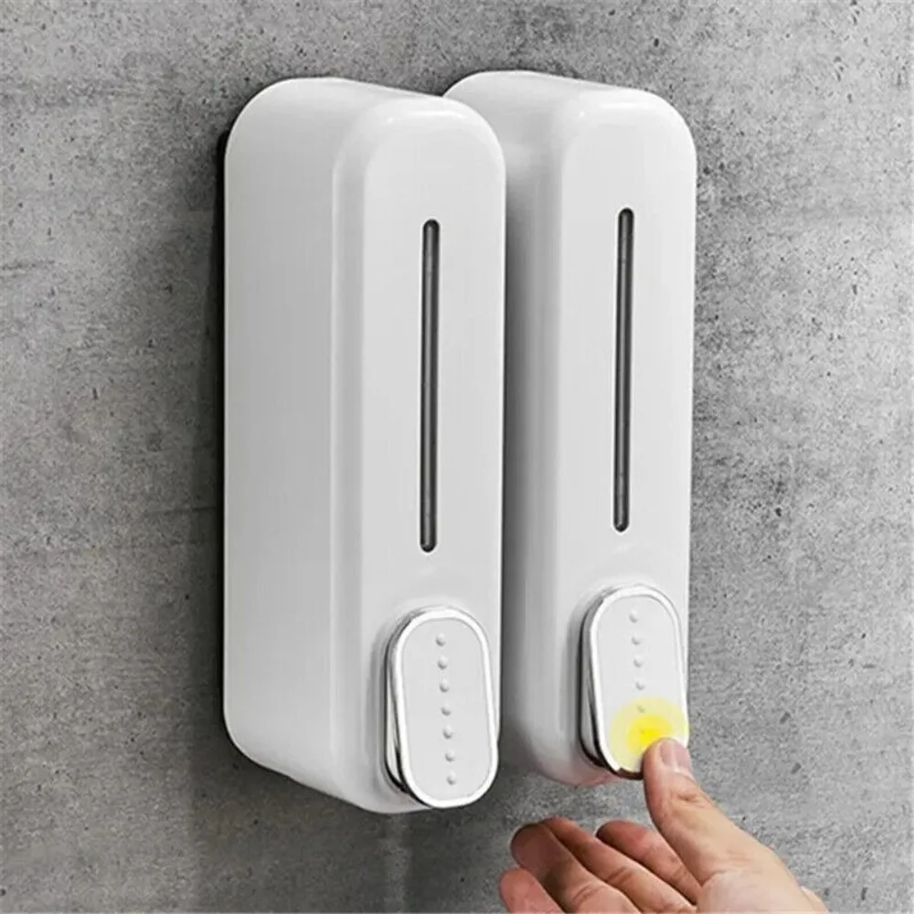 300ML Manual Pressure Soap Dispenser Refillable Wall Mounted Shampoo Bottles Hand Sanitizer Bottle Liquid Container
300ML Manual Pressure Soap Dispenser Refillable Wall Mounted Shampoo Bottles Hand Sanitizer Bottle Liquid Container