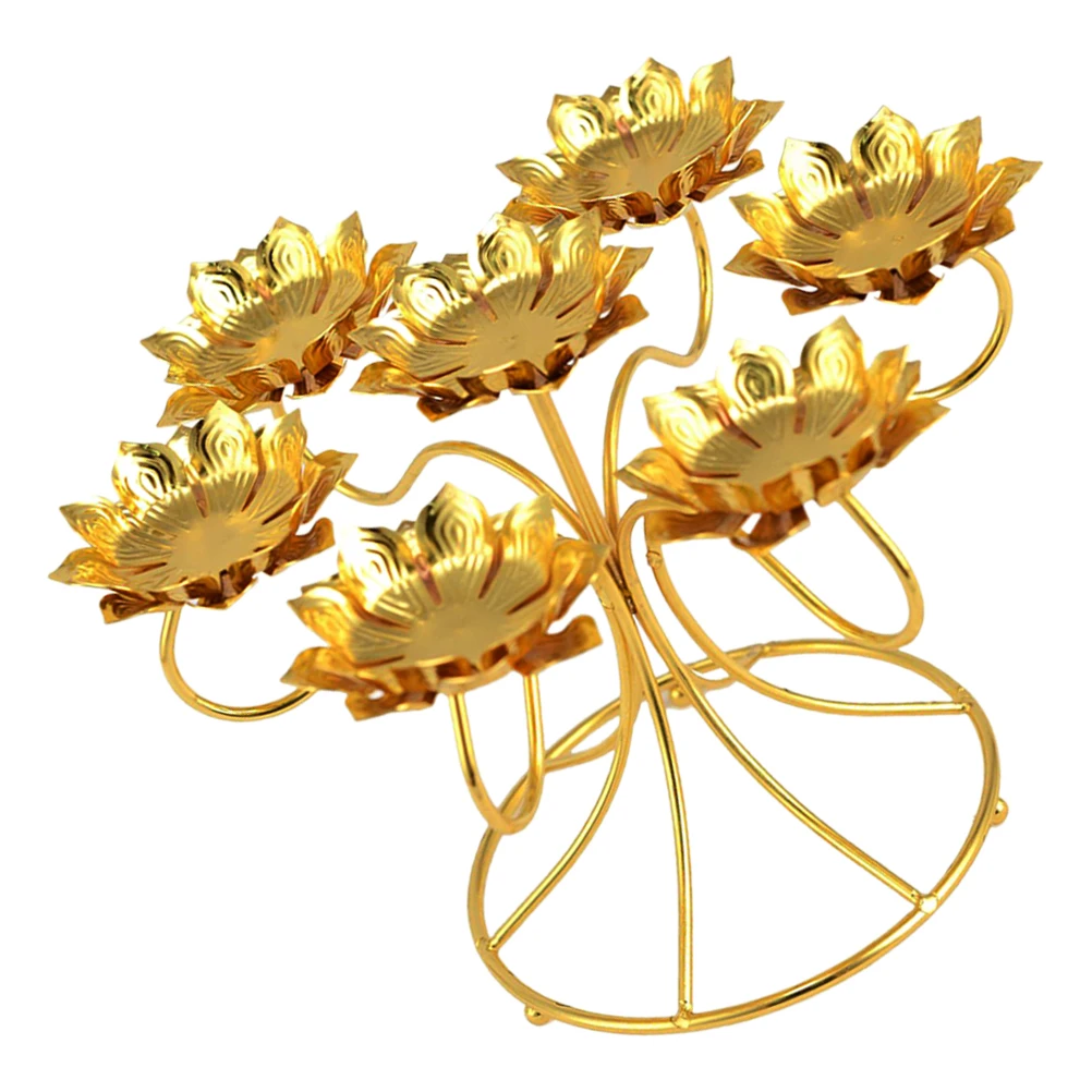 Colorful Lotus Lantern 7 Roses Double Layer Metal Holder Heat Resistant Wedding Party Anniversary Decor Tealight Candles
Colorful Lotus Lantern 7 Roses Double Layer Metal Holder Heat Resistant Wedding Party Anniversary Decor Tealight Candles