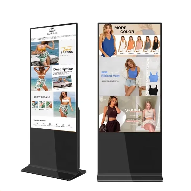 Alihh 4K HD Android Digital Kiosk 43 55 65 Inch Wifi Self-Service Modern Kiosk For Advertising For Shopping Malls Animation
Alihh 4K HD Android Digital Kiosk 43 55 65 Inch Wifi Self-Service Modern Kiosk For Advertising For Shopping Malls Animation