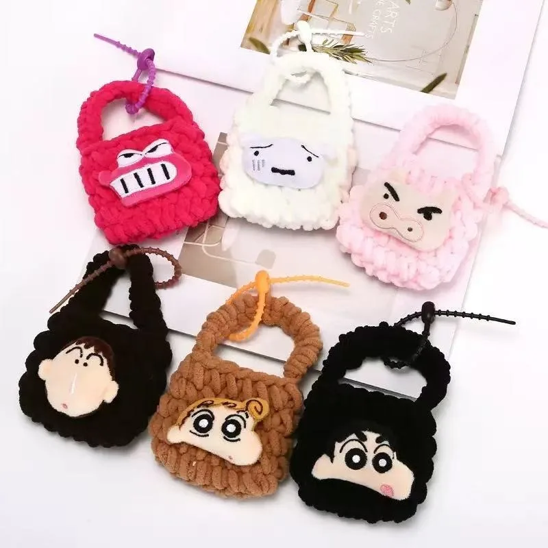 Anime Crayon Shin-chan Headphone Bag Cartoon Hawaii Plush Anti-fall Protective Case Mini Change Storage Bag Cute Girly Heart
Anime Crayon Shin-chan Headphone Bag Cartoon Hawaii Plush Anti-fall Protective Case Mini Change Storage Bag Cute Girly Heart