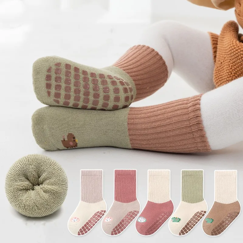 3pairs/lot Cute Cartoon Animal Baby Socks for Boy Girl Winter Spring Soft Cotton Bear Cat Anti Slip Soled Newborn Toddler Socks
3pairs/lot Cute Cartoon Animal Baby Socks for Boy Girl Winter Spring Soft Cotton Bear Cat Anti Slip Soled Newborn Toddler Socks