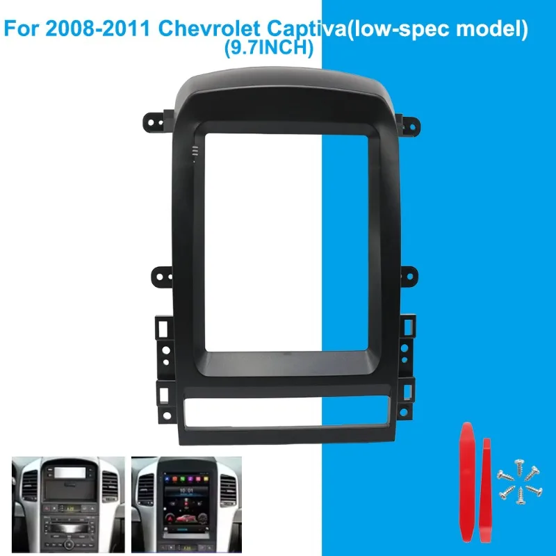 For 2008-2011 Chevrolet Captiva Low-Spec Model 9.7inch Car Radio Fascia Panel Frame Kit
For 2008-2011 Chevrolet Captiva Low-Spec Model 9.7inch Car Radio Fascia Panel Frame Kit