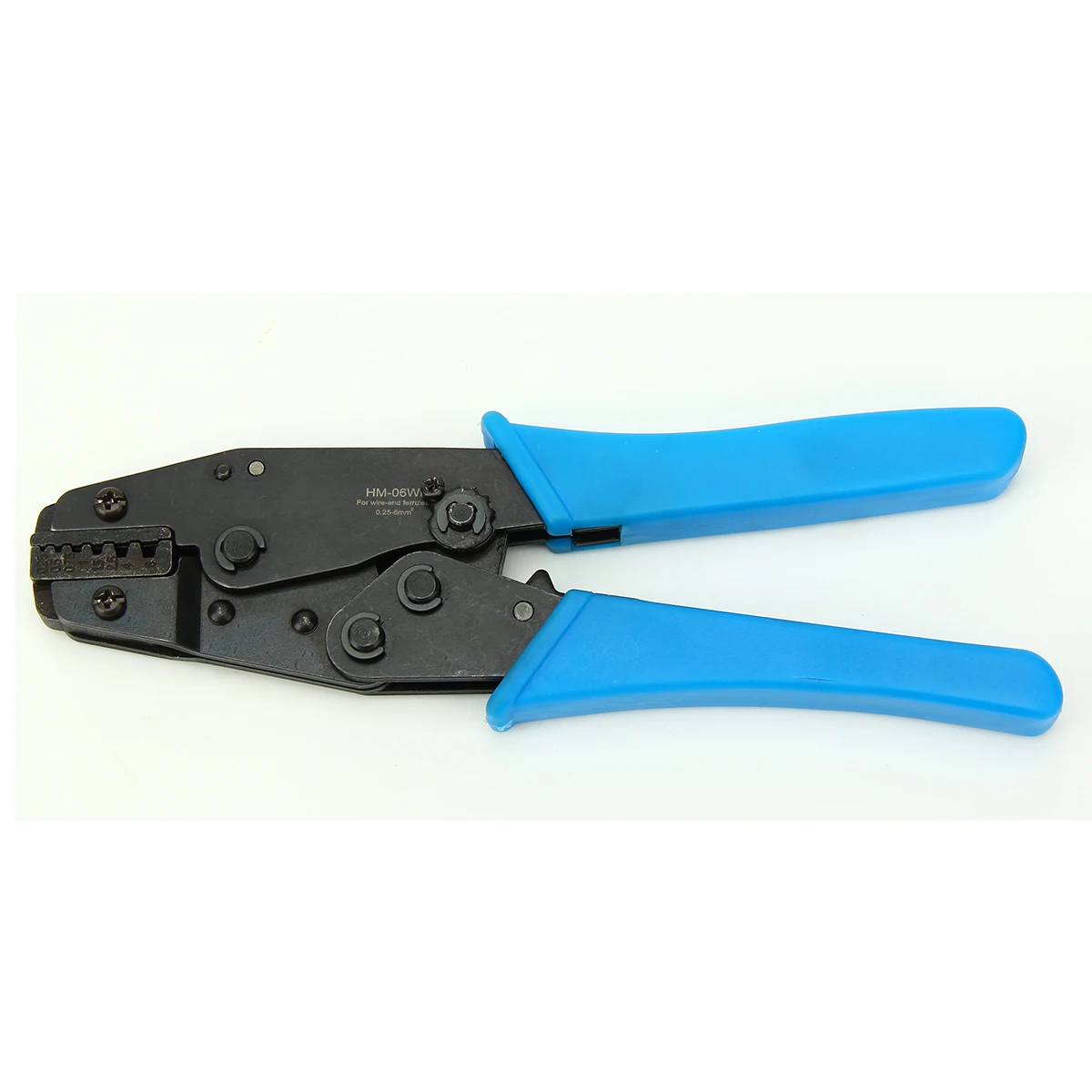 HM-06WF Ratchet terminal crimping hand tools wire European style cable crimper plier
HM-06WF Ratchet terminal crimping hand tools wire European style cable crimper plier