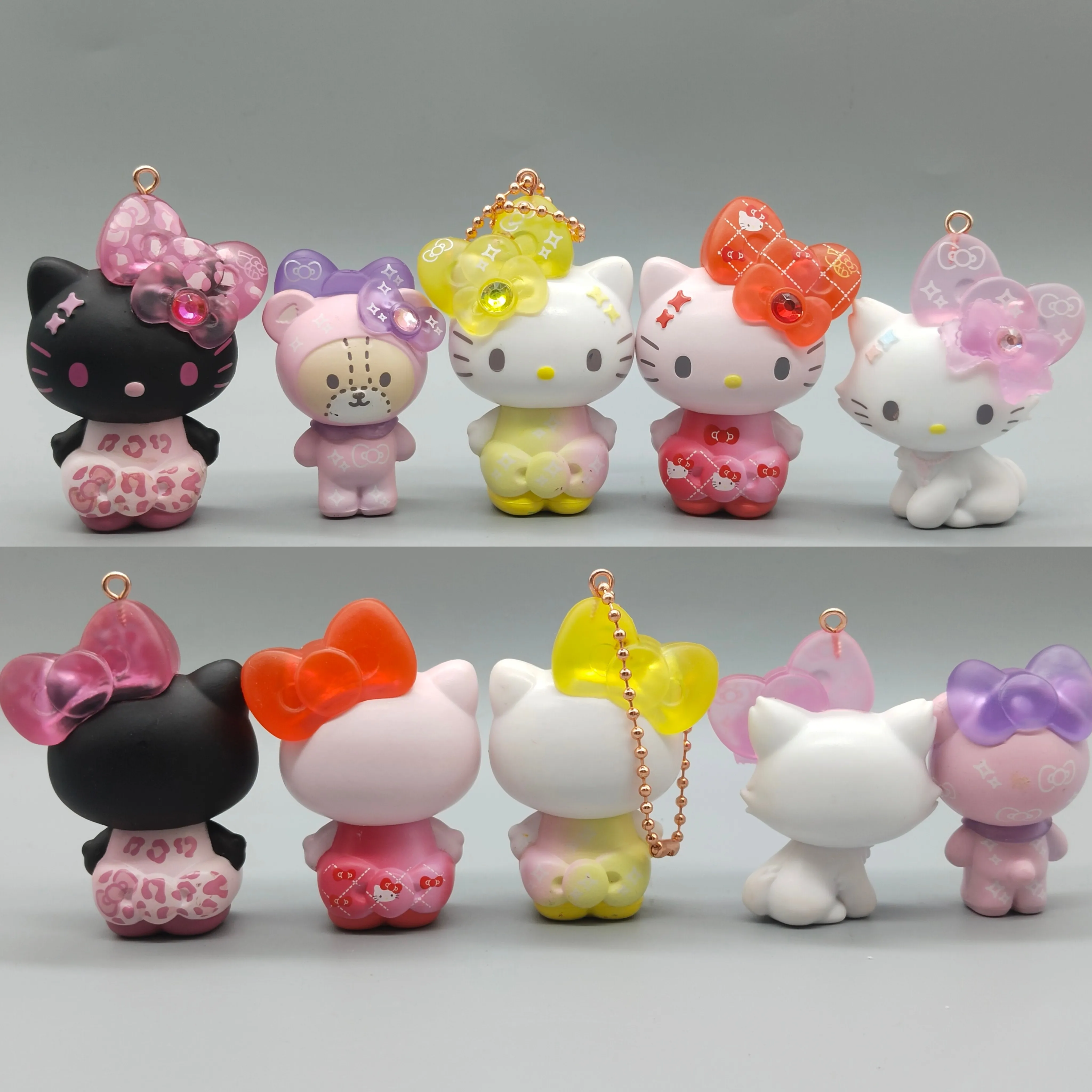 Sanrio Characters Jelly Butterfly Bow Versatile Cat Series Blind Box Hello Kitty Figures Collection Ornaments Girls Boys Gifts
Sanrio Characters Jelly Butterfly Bow Versatile Cat Series Blind Box Hello Kitty Figures Collection Ornaments Girls Boys Gifts