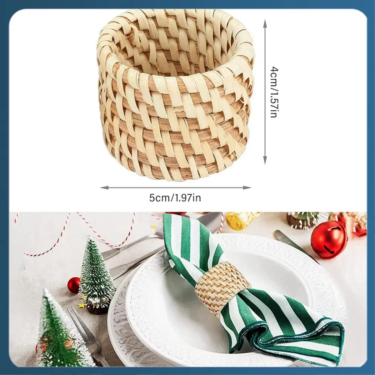 AB02 6- шт. тканые кольца для салфеток, кольца для салфеток из ротанга ручной работы, держатель пряжки для салфеток, кольцо для свадебного декора ручной работы для декора вечеринки
AB02 6- шт. тканые кольца для салфеток, кольца для салфеток из ротанга ручной работы, держатель пряжки для салфеток, кольцо для свадебного декора ручной работы для декора вечеринки