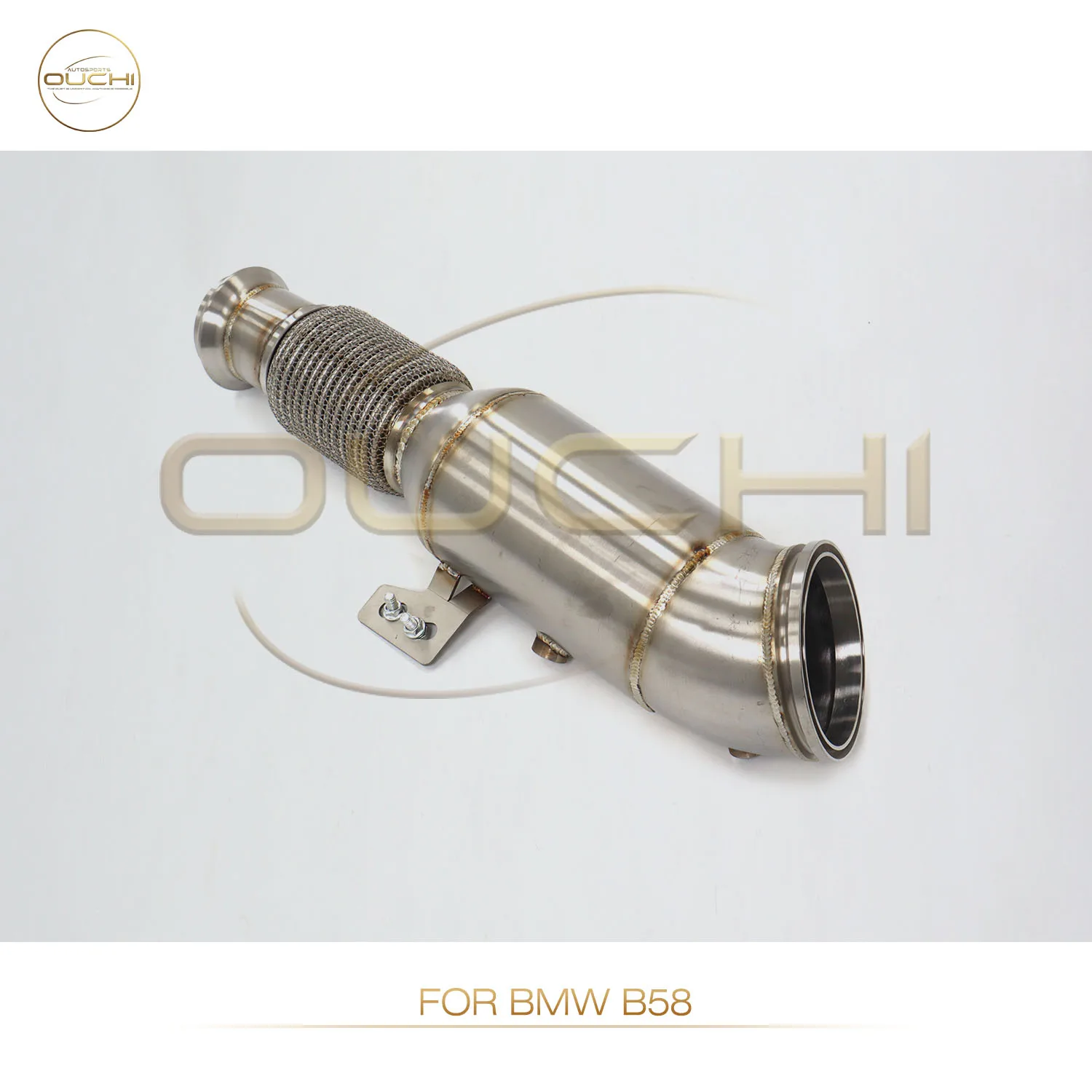 OUCHI Factory Direct | Handcrafted Catalyzed Downpipe for BMW B58 (2013-2024) | SS304 Stainless Steel | Ball Head Interface
OUCHI Factory Direct | Handcrafted Catalyzed Downpipe for BMW B58 (2013-2024) | SS304 Stainless Steel | Ball Head Interface