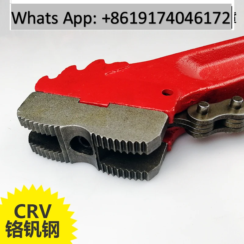 American heavy duty chain pliers A/B type single and double jaw chain pipe pliers water pipe pliers chain wrench
American heavy duty chain pliers A/B type single and double jaw chain pipe pliers water pipe pliers chain wrench