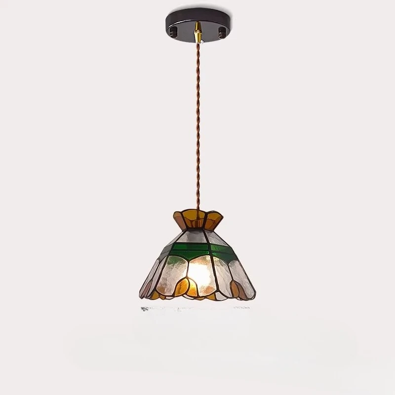 French Vintage Colorful Glass LED Pendant Light Bedroom Bedside Living Room Restaurant Bar Counter Loft Copper Wood Hanging Lamp
French Vintage Colorful Glass LED Pendant Light Bedroom Bedside Living Room Restaurant Bar Counter Loft Copper Wood Hanging Lamp