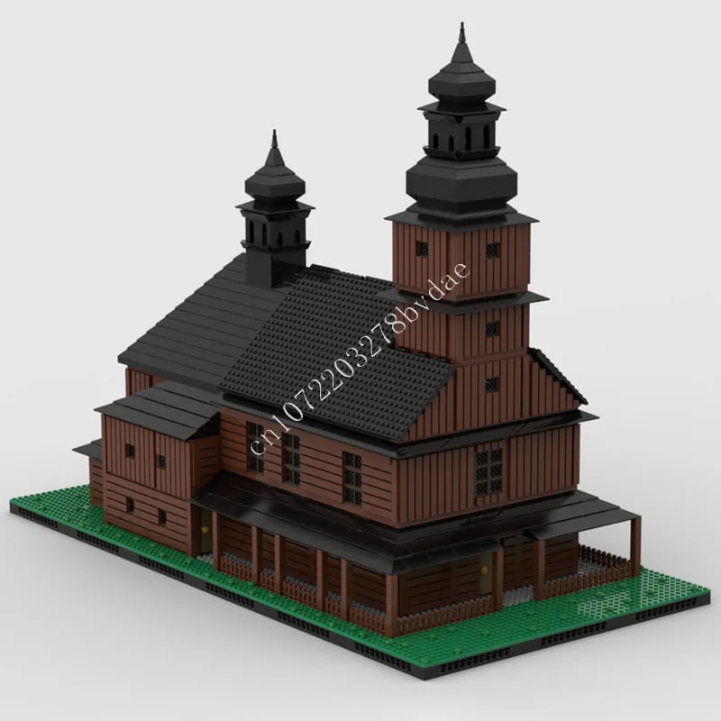 7368 PCS All Saints Wooden Church Building Blocks Traditional European Architecture Educational Assembly Man For Adult Collector
7368 PCS All Saints Wooden Church Building Blocks Traditional European Architecture Educational Assembly Man For Adult Collector