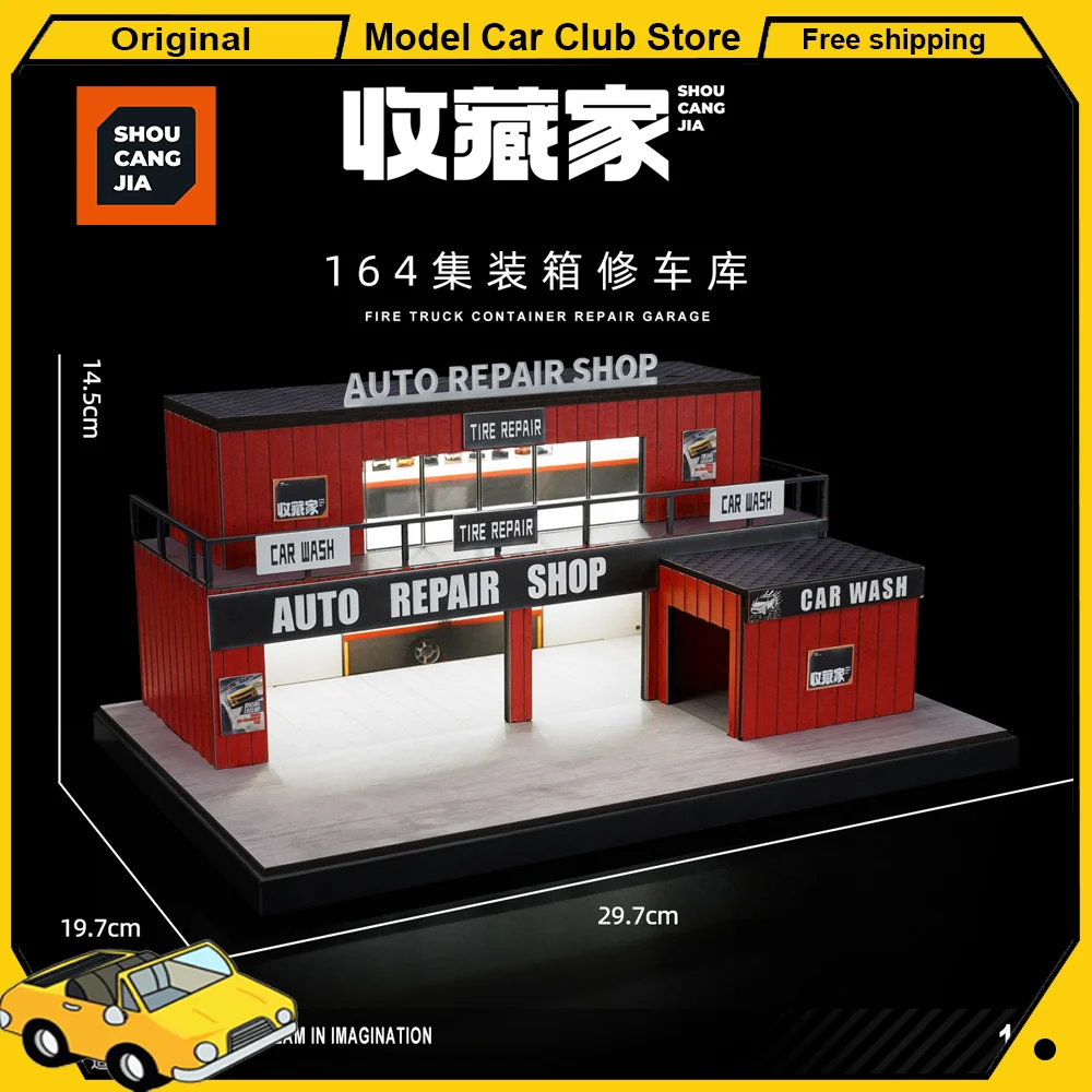 Новая коллекционная модель: Сцена автосервиса/парковки 1/64 (Lawson 7-ELEVEN) с контейнерами для ремонта, литая под давлением, из сплава, миниатюрная сцена с автомобилями
Новая коллекционная модель: Сцена автосервиса/парковки 1/64 (Lawson 7-ELEVEN) с контейнерами для ремонта, литая под давлением, из сплава, миниатюрная сцена с автомобилями