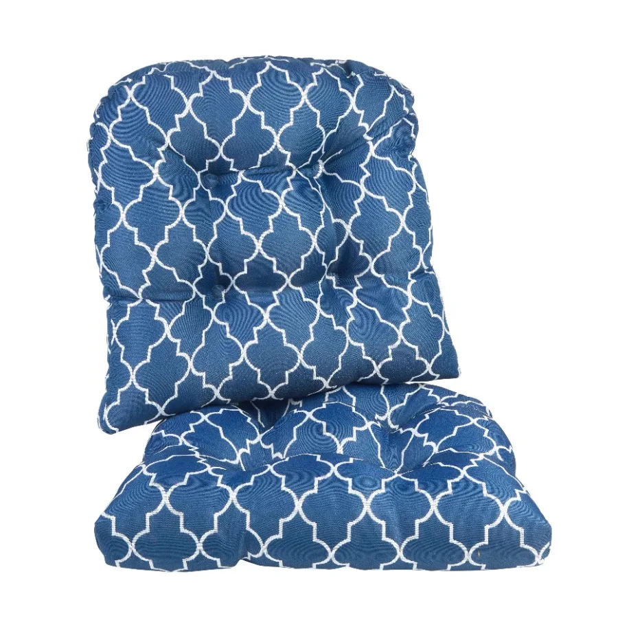 Gripper Non-Slip 15" x 15" Trellis Tufted Universal Chair Cushions Set of 2
Gripper Non-Slip 15" x 15" Trellis Tufted Universal Chair Cushions Set of 2