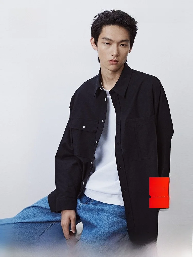 H&M Men's Oxford Cloth Shirt Loose Fit Fashionable Summer Long Sleeve Casual Wear Comfortable Cotton Material Regular Length
H&M Men's Oxford Cloth Shirt Loose Fit Fashionable Summer Long Sleeve Casual Wear Comfortable Cotton Material Regular Length