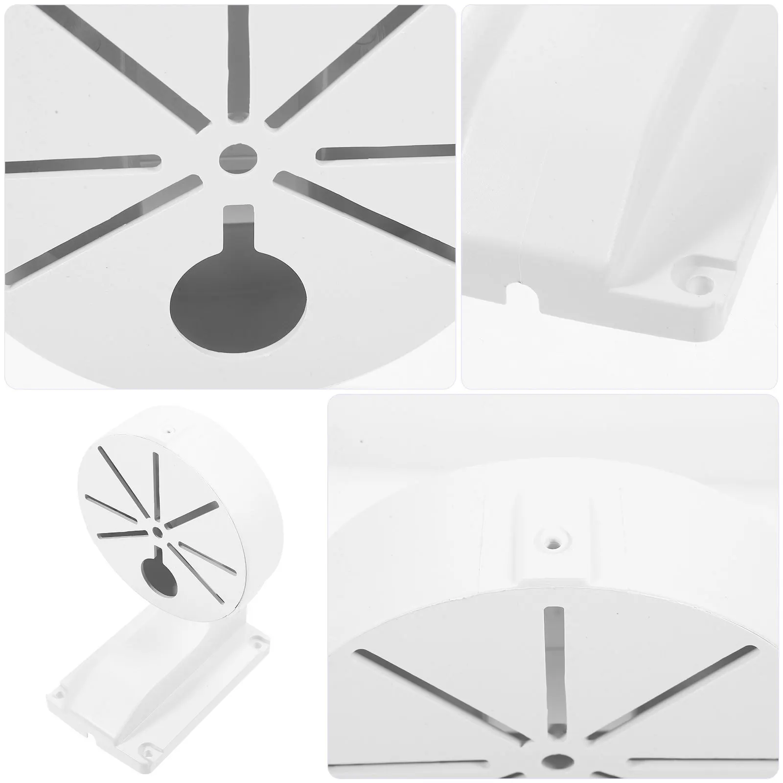 Dome Camera Mount Bracket 360 Degree Swivel Wall Mount for Ip Security Holder
Dome Camera Mount Bracket 360 Degree Swivel Wall Mount for Ip Security Holder