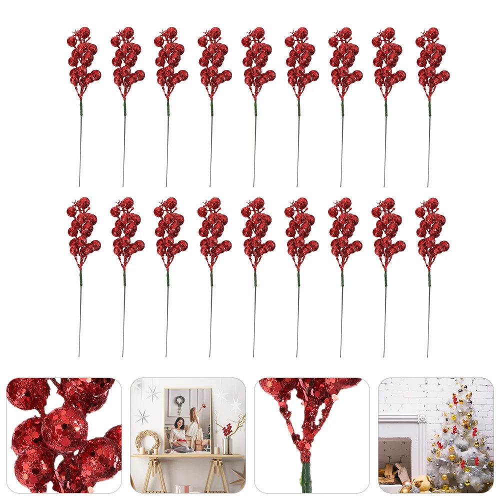 24 Pcs Christmas Berries Berry Stems Banquet Arrangements Artificial Flower Ornaments Evening Party Decoration Red Xmas
24 Pcs Christmas Berries Berry Stems Banquet Arrangements Artificial Flower Ornaments Evening Party Decoration Red Xmas