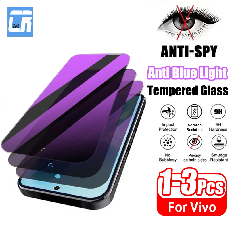 1-3 шт. защитное стекло Anti-Spy Blue-Ray для Vivo S50 S30 Pro mini, защитные пленки для экрана iQOO 15 13 12 11 11s
1-3 шт. защитное стекло Anti-Spy Blue-Ray для Vivo S50 S30 Pro mini, защитные пленки для экрана iQOO 15 13 12 11 11s