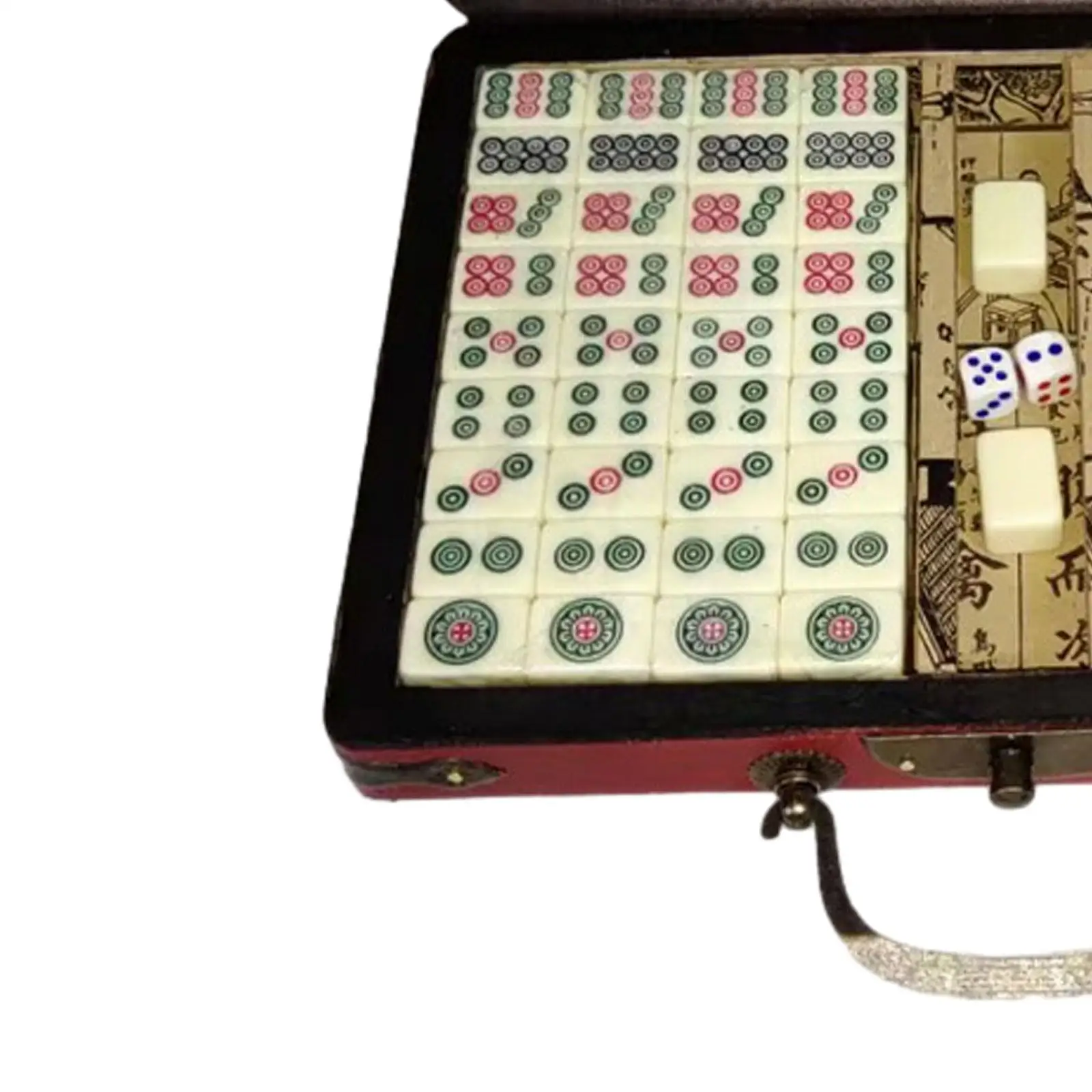 Chinese Mahjong Game Set Portable Mahjong Game Set for Travel Festival Home
Chinese Mahjong Game Set Portable Mahjong Game Set for Travel Festival Home
