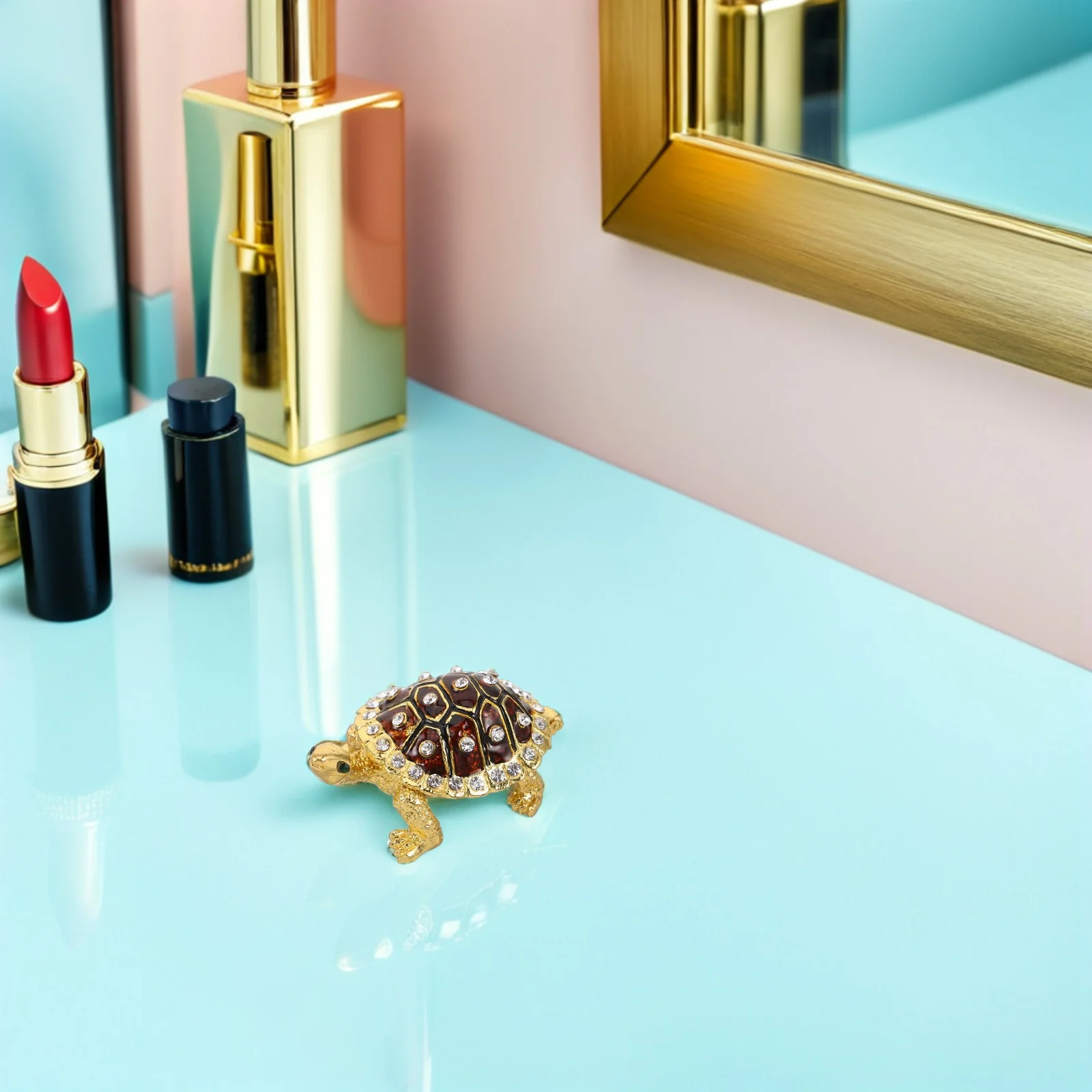 Vintage Turtle Jewelry Box Zinc Alloy Storage For Rings Earrings Necklaces Jewelry Organizer Animal Trinket Box Decorative
Vintage Turtle Jewelry Box Zinc Alloy Storage For Rings Earrings Necklaces Jewelry Organizer Animal Trinket Box Decorative